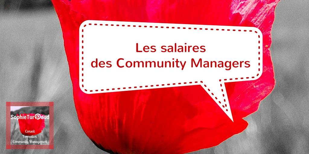 Les salaires des community managers