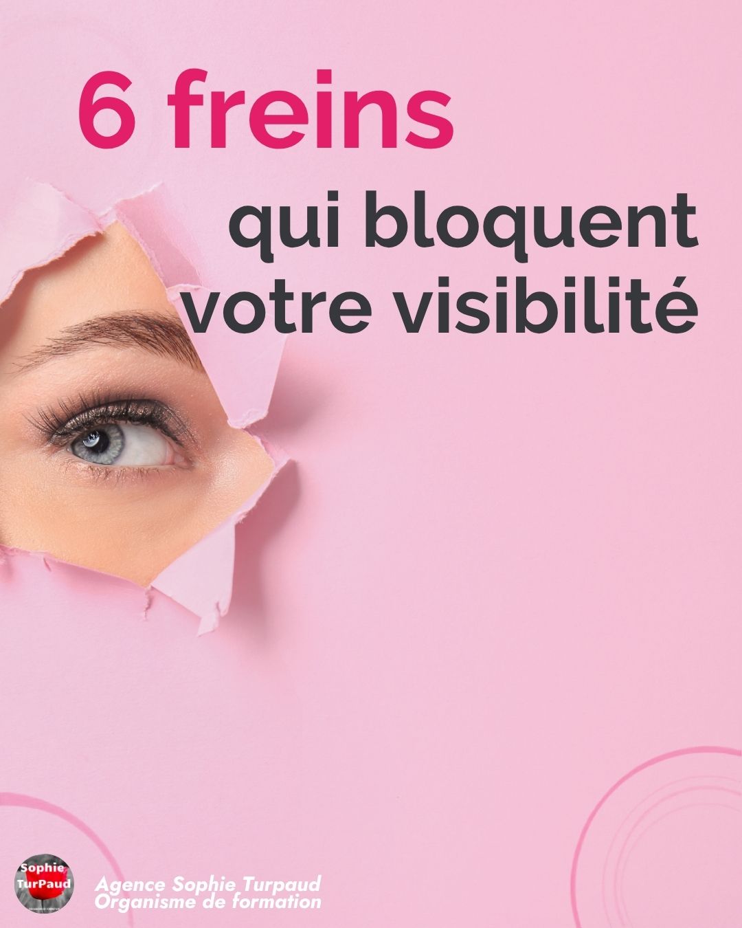 6 freins qui bloquent votre visibilité 6 freins qui bloquent votre visibilité