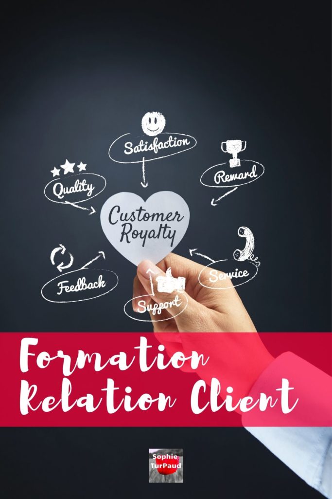 Formation relation client via @sophieturpaud