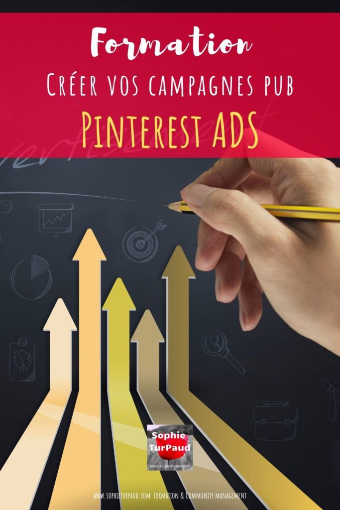 Formation Pinterest ADS : créer vos campagnes pub sur Pinterest via @sophieturpaud