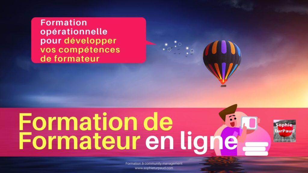 Formation de formateur en ligne
