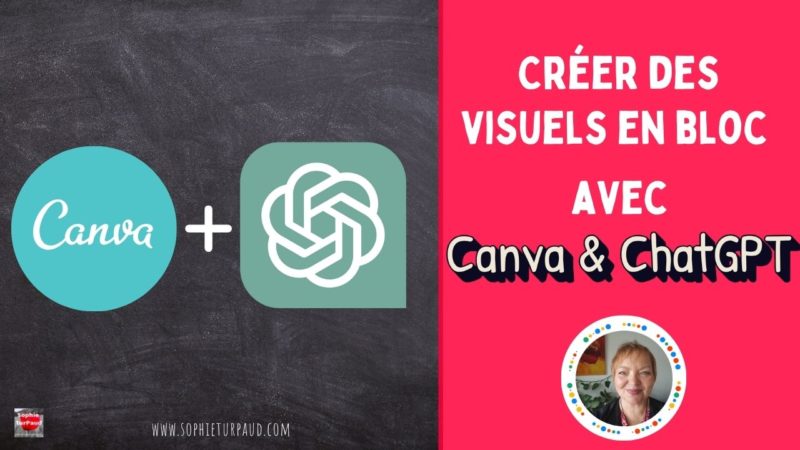 Créer des visuels en bloc avec Canva et ChatGpt