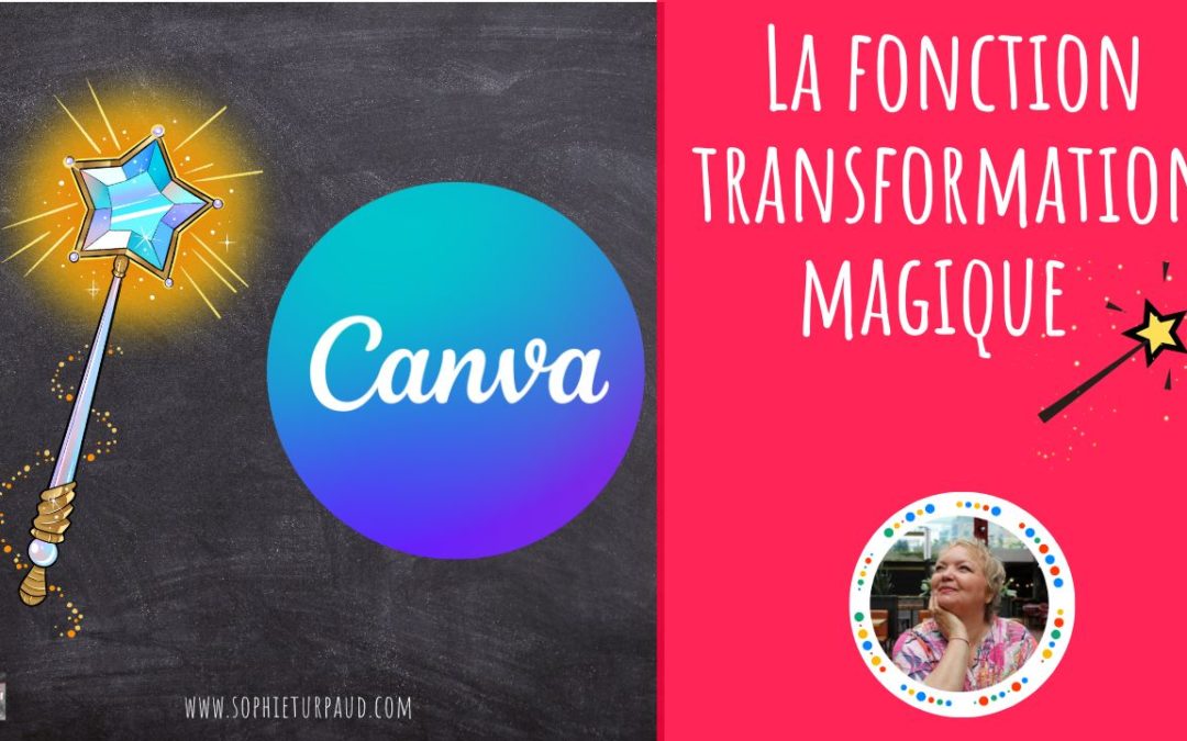 Nouvelle fonctionnalité Canva : la transformation magique