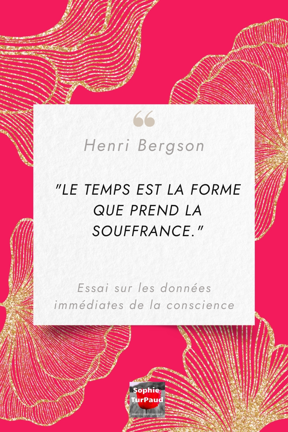 Citation Henri Bergson 