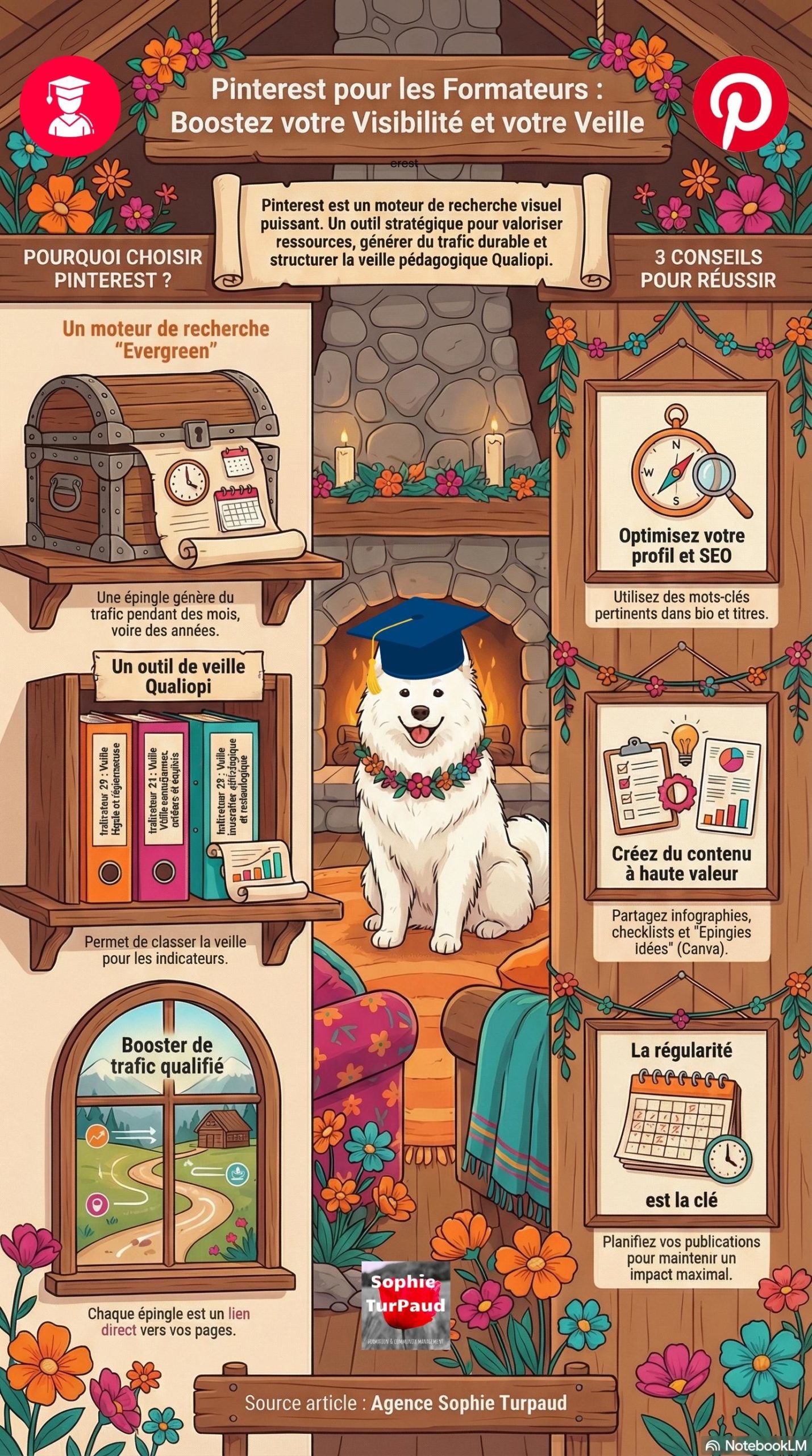 Infographie Pinterest pour les formateurs Infographie Pinterest pour les formateurs