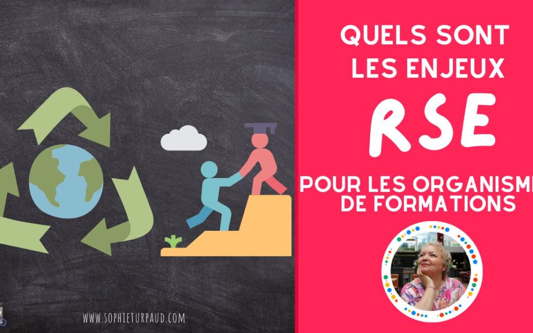 Les enjeux de la RSE pour organismes de formation et les formateurs