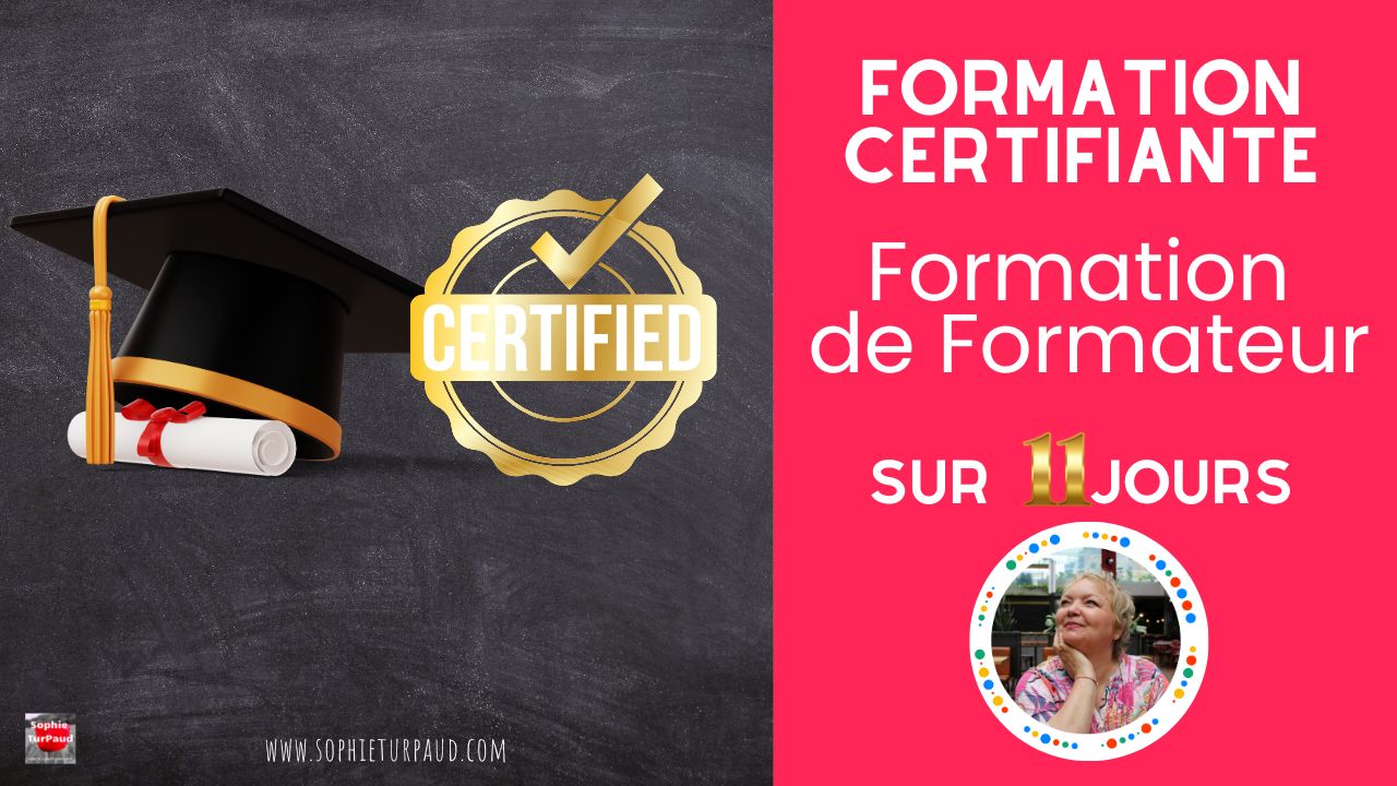 Formation de formateur certifiante sur 11 jours 