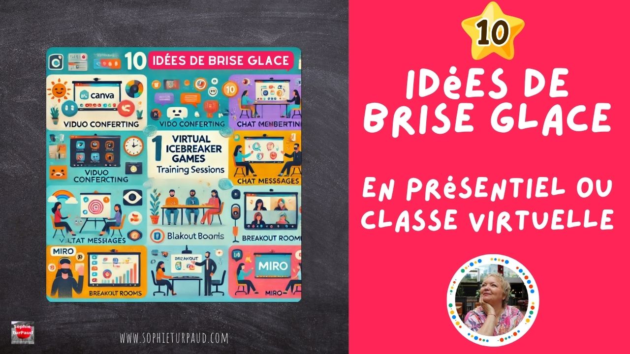 10 idées de brise glace en présentiel ou classe virtuelle