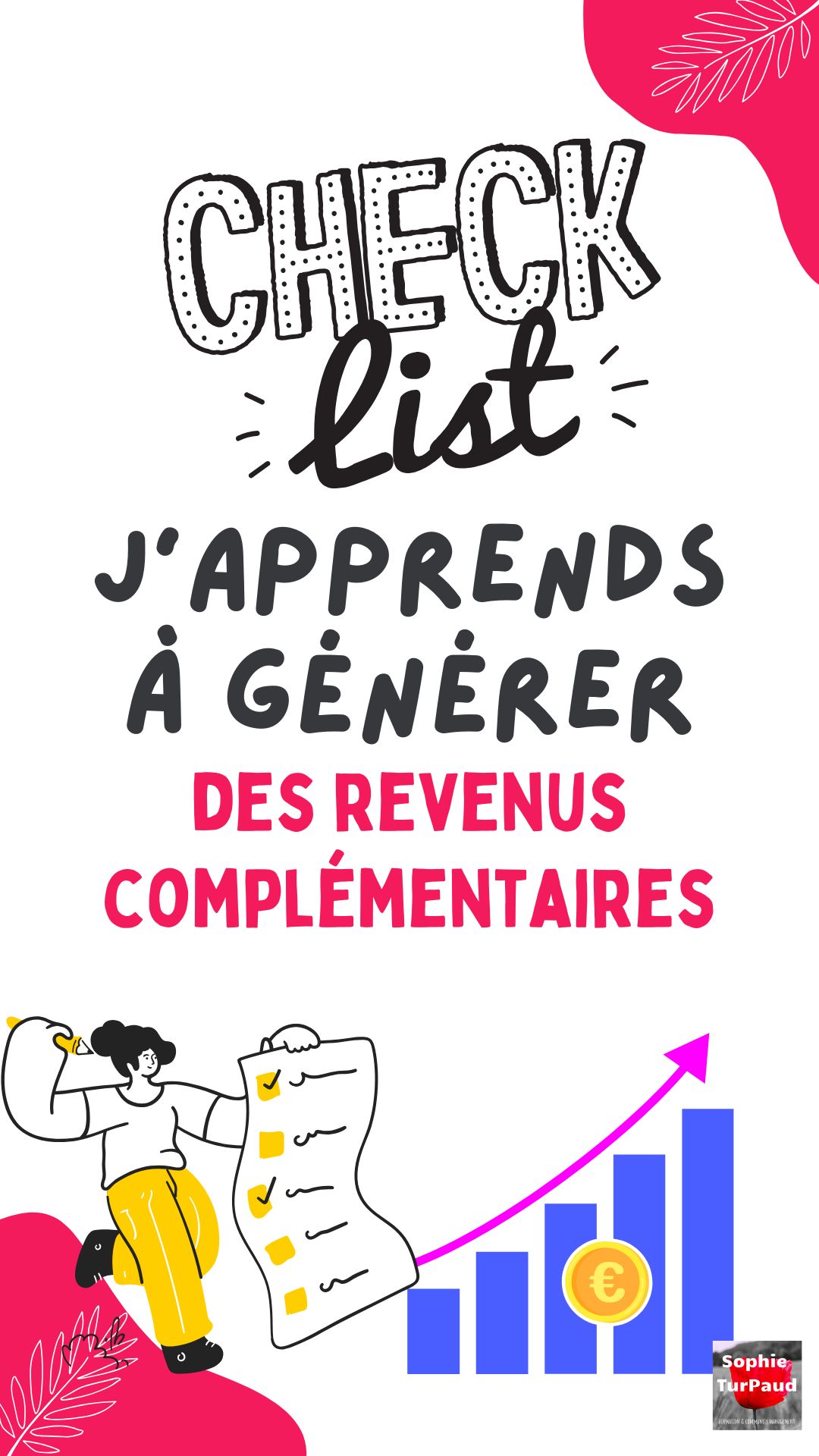 Check list j'apprends à générer des revenus complémentaires