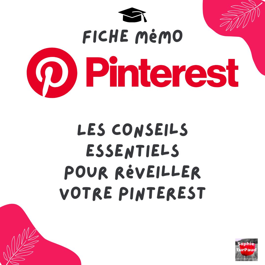Fiche mémo Pinterest 