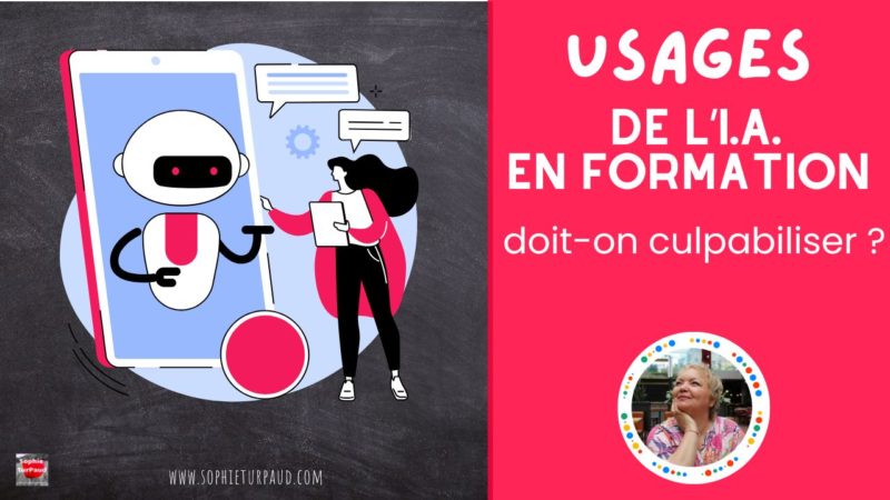 Usages de l'IA en formation, doit-on culpabiliser