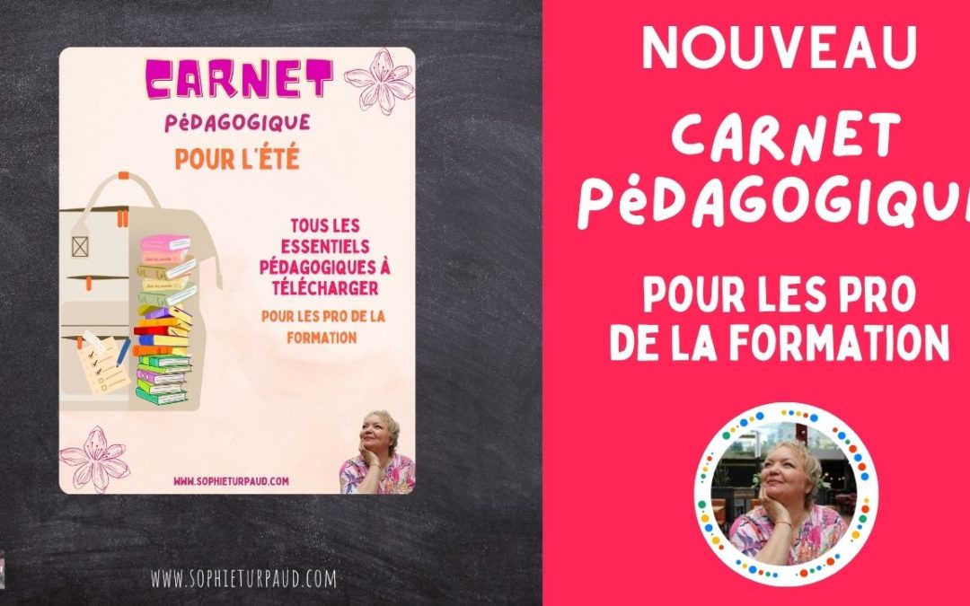 Le carnet pédagogique de l’été s’enrichit… avec un bonus de taille !