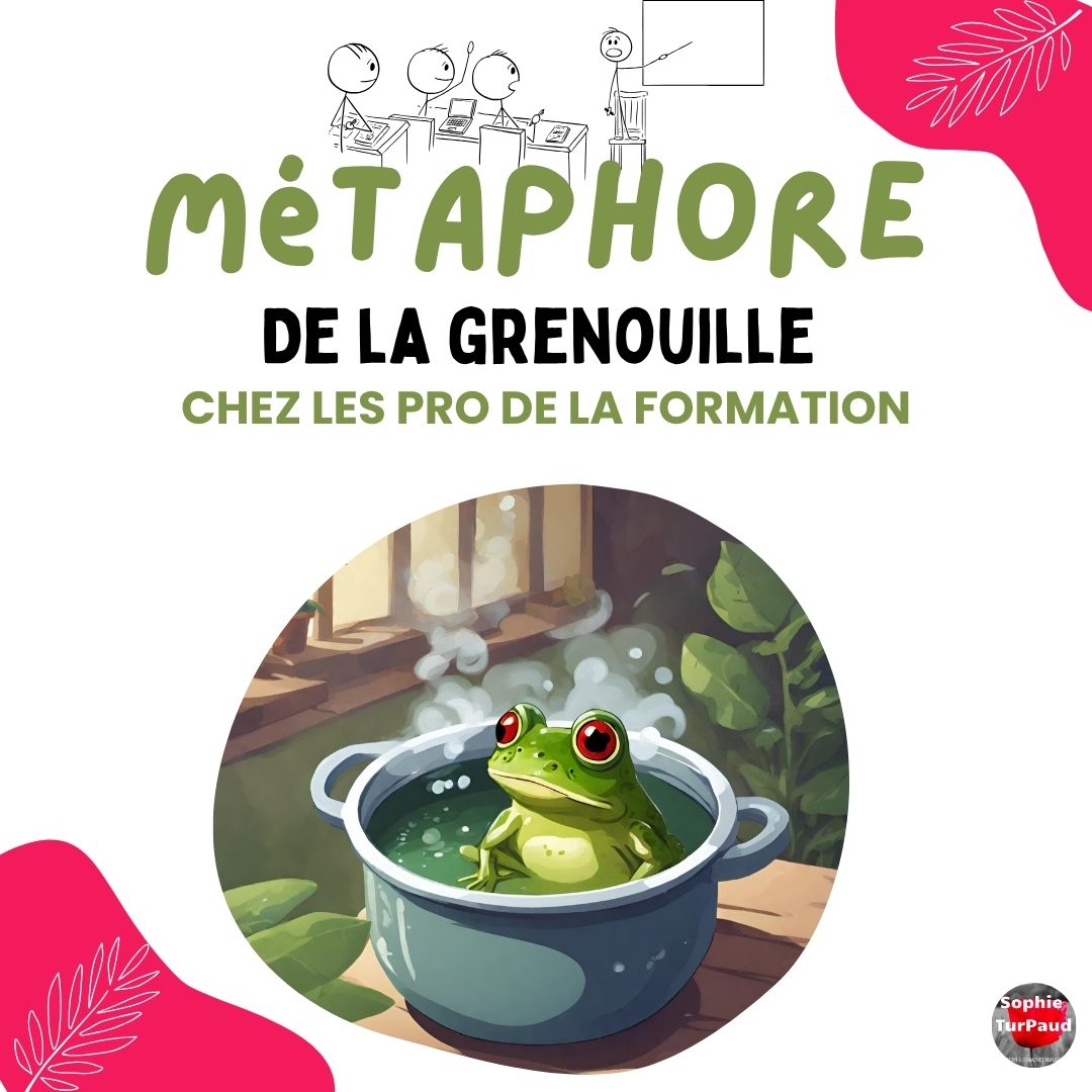 Métaphore de la grenouille chez les pro de la formation 