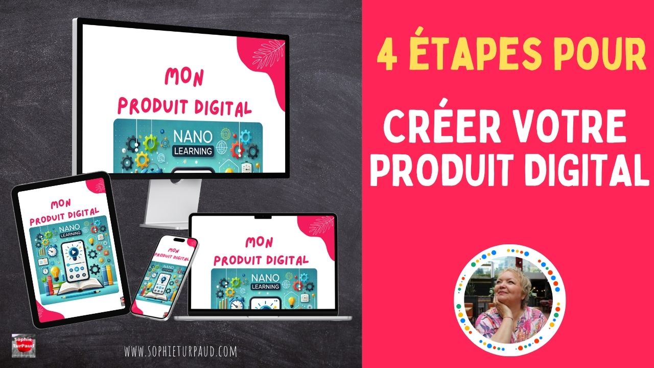 4 étapes pour créer votre produit digital 4 étapes pour créer votre produit digital